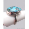 Bague homme femme Turquoise naturelle taille 63 Bagues pierres naturelles YM67.9