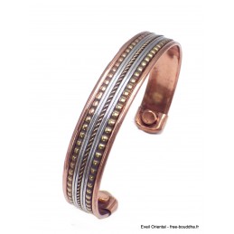 Bracelet Magnétique en cuivre Bracelets tibétains bouddhistes BMC1