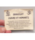 Bracelet Magnétique en cuivre motif boules Bracelet Magnétique en Cuivre BMC1