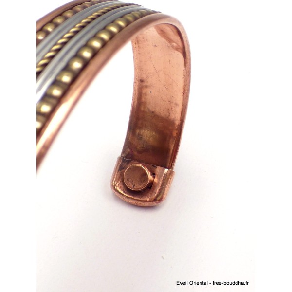 Bracelet Magnétique en cuivre Bracelet Magnétique en Cuivre BMC1