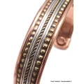 Bracelet Magnétique en cuivre motif boules - Bracelet Magnétique en Cuivre