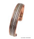 Bracelet magnétique motif boules Bracelet Magnétique en Cuivre BMC6