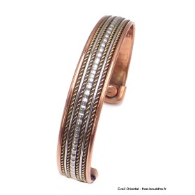 Bracelet magnétique motif boules Bracelet Magnétique en Cuivre BMC6