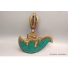 Kartika tibétain (drigug) dordjé 8 branches turquoise Kartika Tibétain Bouddhiste KD6