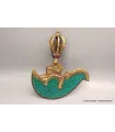 Kartika tibétain (drigug) dordjé 8 branches turquoise - Kartika Tibétain Bouddhiste