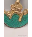Kartika tibétain (drigug) dordjé 8 branches turquoise - Kartika Tibétain Bouddhiste