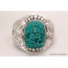 Large Bracelet manchette Ganesh Bracelets tibétains bouddhistes BRAY4