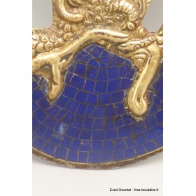 Kartika tibétain (drigug) dordjé 8 branches Lapis Lazuli Kartika Tibétain Bouddhiste KD7