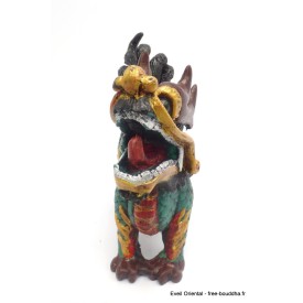 Artisanat tibétain statuette Dragon Statuettes Bouddhistes STADRA2