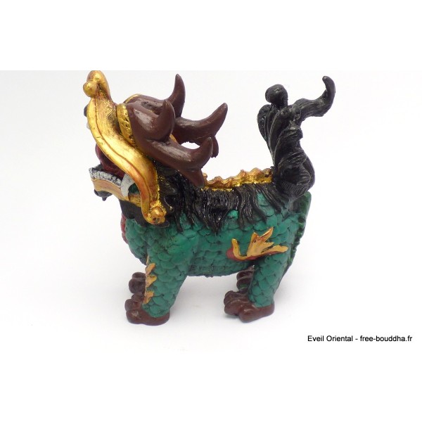 Artisanat tibétain statuette Dragon Statuettes Bouddhistes STADRA2