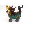 Artisanat tibétain statuette Dragon Statuettes Bouddhistes STADRA2