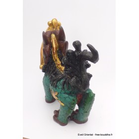 Artisanat tibétain statuette Dragon Statuettes Bouddhistes STADRA2