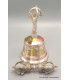 Cloche tibétaine et dordjé en bronze laiton 12,5 cm Objets rituels bouddhistes CEDOR12