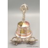 Cloche tibétaine et dordjé en bronze laiton 12,5 cm Objets rituels bouddhistes CEDOR12