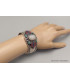 Gros Bracelet tibetain look ancien Pierre de lune Bracelets tibétains bouddhistes ref7588.1