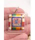 Amulette tibétaine porte-bonheur Amulette tibétaine, porte-clé AMT4