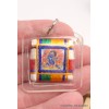 Amulette tibétaine porte-bonheur Amulette tibétaine, porte-clé AMT4