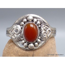 Bracelet tibétain bouddhiste Cornaline Om Bracelets tibétains bouddhistes ref 51A