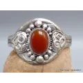 Bracelet tibétain bouddhiste Cornaline Om - Bracelets tibétains bouddhistes