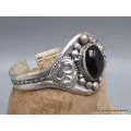Bracelet tibétain Onyx sur dorjé - Bracelets tibétains bouddhistes