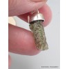 Pendentif Moldavite brute qualité AAA forme incurvée Bijoux en Moldavite YM69.2