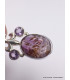 Pendentif Cacochynite Super seven améthyste facettée Bijoux en Cacochynite Super Seven XV83.13