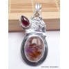 Pendentif Cacochynite Super seven grenat cabochon Bijoux en Cacochynite Super Seven XV83.14