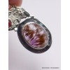 Pendentif Cacochynite Super seven grenat cabochon Bijoux en Cacochynite Super Seven XV83.14