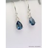 Boucles d'oreilles Topaze London facettées Bijoux en Topaze YM74