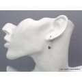 Boucles d'oreilles Topaze London facettées Bijoux en Topaze YM74