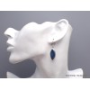 Boucles d'oreilles Shattuckite forme marquise-m Bijoux en Shattuckite PAC83
