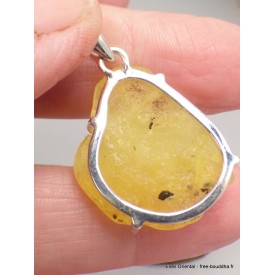 Pendentif en pierre Brucite jaune-ct Pendentifs pierres naturelles LAM38.3