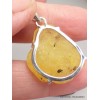 Pendentif en pierre Brucite jaune-ct Pendentifs pierres naturelles LAM38.3