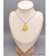 Pendentif en pierre Brucite jaune-ct Pendentifs pierres naturelles LAM38.3