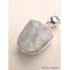 Pendentif Pierre de Lune brute Péristérite asymétrique Bijoux en Pierre de lune YM83.1
