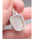 Pendentif Pierre de Lune brute Péristérite asymétrique Bijoux en Pierre de lune YM83.1