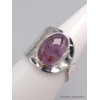 Bijou en Cacochynite Super Seven Argent martelé taille 55 Bijoux en Cacochynite Super Seven XV86.10