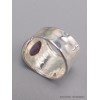 Bijou en Cacochynite Super Seven Argent martelé taille 55 Bijoux en Cacochynite Super Seven XV86.10