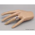 Bijou en Cacochynite Super Seven Argent martelé taille 55 - Bijoux en Cacochynite Super Seven