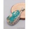 Bijou Pendentif Cristal Dioptase style ancien Pendentifs pierres naturelles LAM39.3