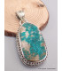 Bijou Pendentif Cristal Dioptase style ancien Pendentifs pierres naturelles LAM39.3
