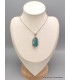 Bijou Pendentif Cristal Dioptase style ancien Pendentifs pierres naturelles LAM39.3