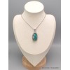 Bijou Pendentif Cristal Dioptase style ancien Pendentifs pierres naturelles LAM39.3
