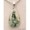 Bijou Pendentif pierre Mariposite forme goutte Bijoux en Mariposite YM84