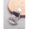 Pendentif Tourmaline noire et Diamant d'Herkimer Bijoux en Diamant d'Herkimer YM80.1