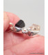 Pendentif Tourmaline noire et Diamant d'Herkimer Bijoux en Diamant d'Herkimer YM80.1