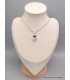 Pendentif Tourmaline noire et Diamant d'Herkimer Bijoux en Diamant d'Herkimer YM80.1