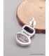 Pendentif Tourmaline noire et Diamant d'Herkimer Bijoux en Diamant d'Herkimer YM80.1