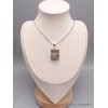 Pendentif carré en Cristal Quartz Manifestation Bijoux en Quartz Manifestation YM85.2