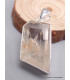 Pendentif asymétrique en Cristal Quartz Manifestation Bijoux en Quartz Manifestation YM85.3